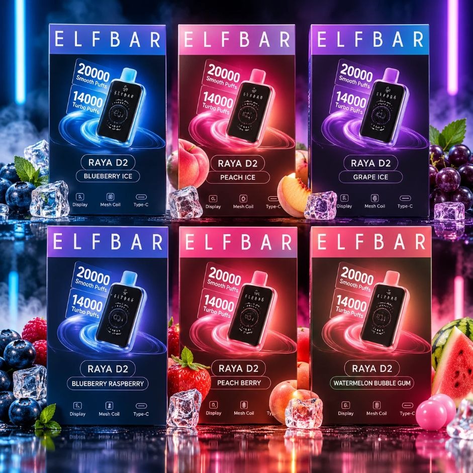 Elfbar Raya D2 20000 Disposable Pod Device